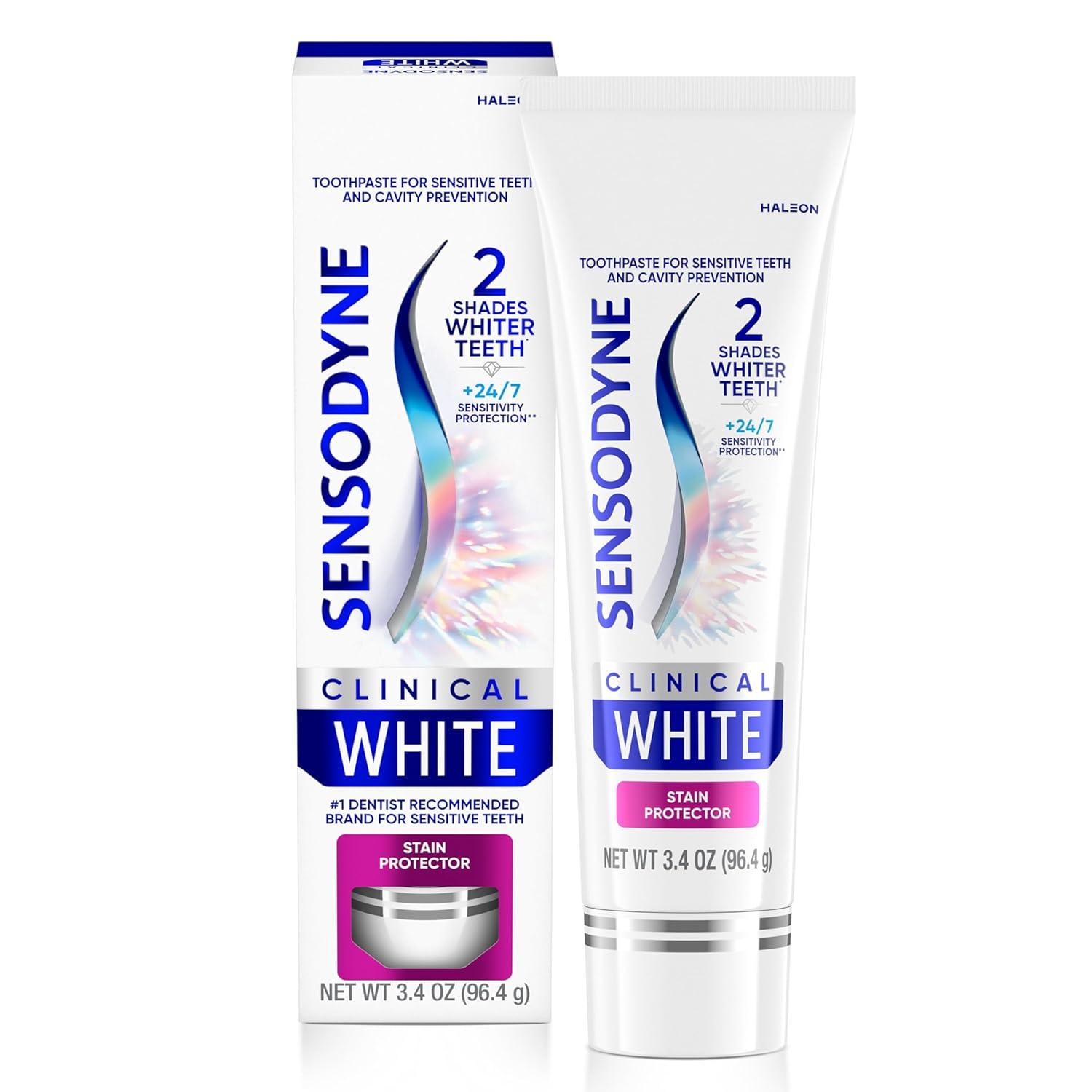 Whitening Toothpaste for Sensitive Teeth - Sensodyne Clinical White Review